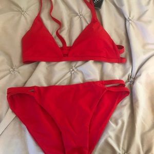 Red bikini